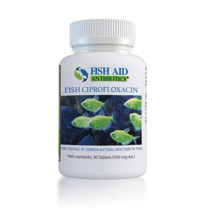 fish aid flox ciprofloxacin 