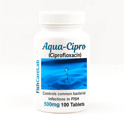 Aqua Cipro (Ciprofloxacin) 500mg 100 Tablets – Fish Antibiotics