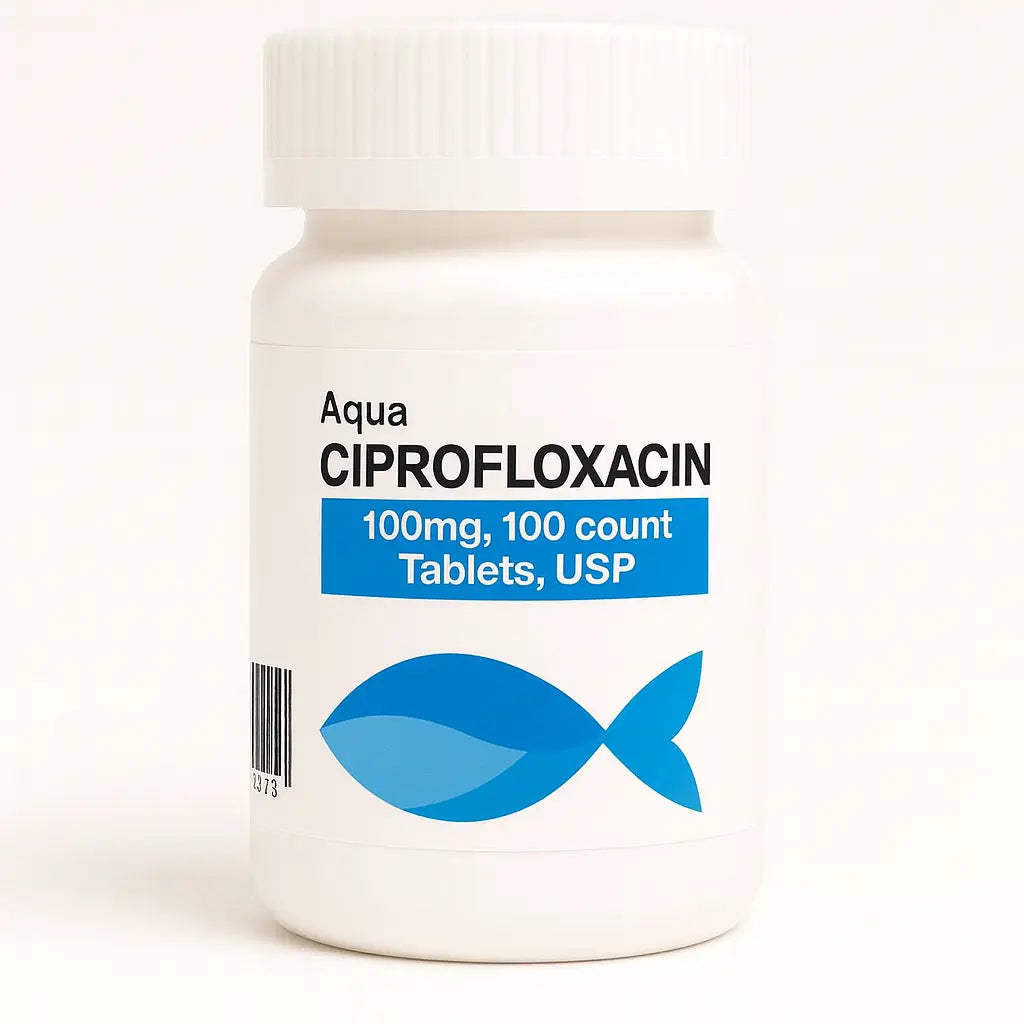 Fish Ciprofloxacin 500 mg 100 Tablets 
