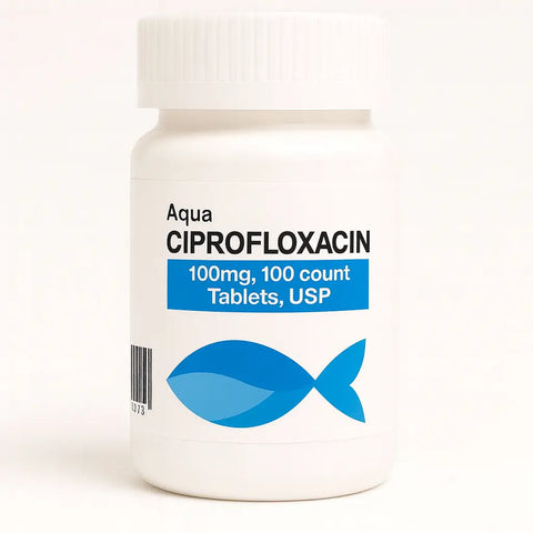Fish Ciprofloxacin 500 mg 100 Tablets 