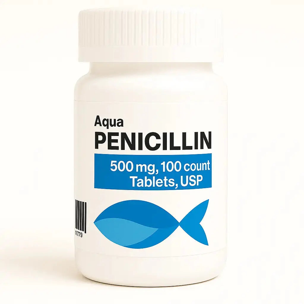 Fish Aid Penicillin 500 mg 30 Tablets 