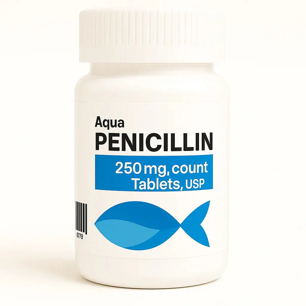 Aquarium Penicillin 500 mg Tablets – 30 Count 