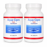 (Fish Flox Forte Equivalent) Aqua Cipro Ciprofloxacin- 500 mg - 30 count