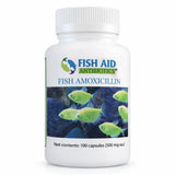 Fish aid amoxicillin 500mg 100 capsules for fish 