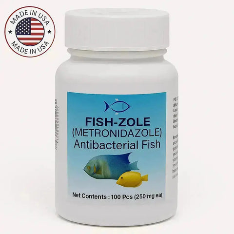 Fish Zole Metronidazole  250mg 100 Capsules