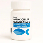 Fish Amoxicillin Clavulanate 875mg/125mg- 30 tablets 