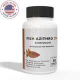 Aqua Zithro - Azithromycin 250 mg Tablets - 30 Count