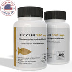 Aquarium Clindamycin 150mg 100 Capsules - 2 Pack 