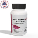 Fish Metronidazole 500 mg Tablets - 60 Count By Thomas Labs: Powerful Treatment for Bacterial and Parasitic Infections