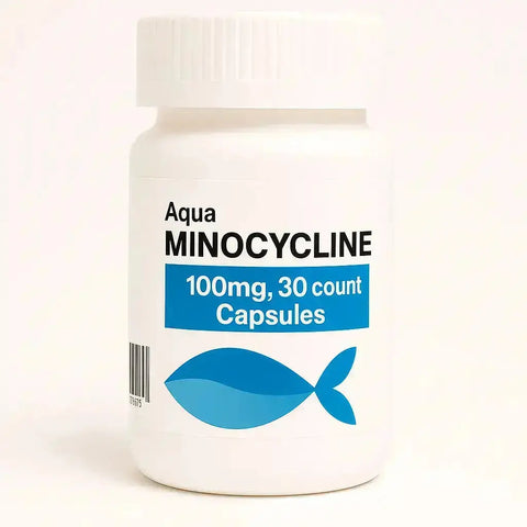 Fish Minocycline 100mg- 30 capsules