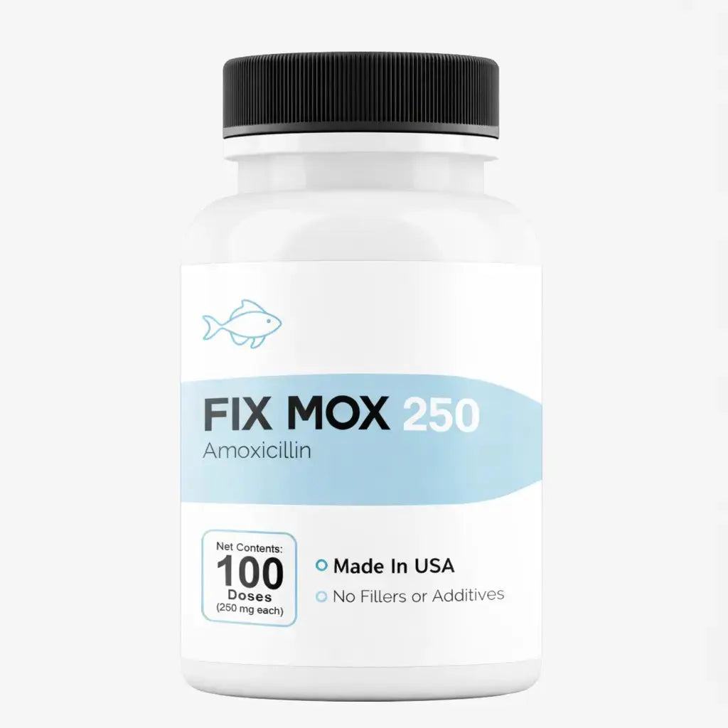 Aquarium Amoxicillin 250 mg Capsules 100 Count | Ornamental Fish Use ...