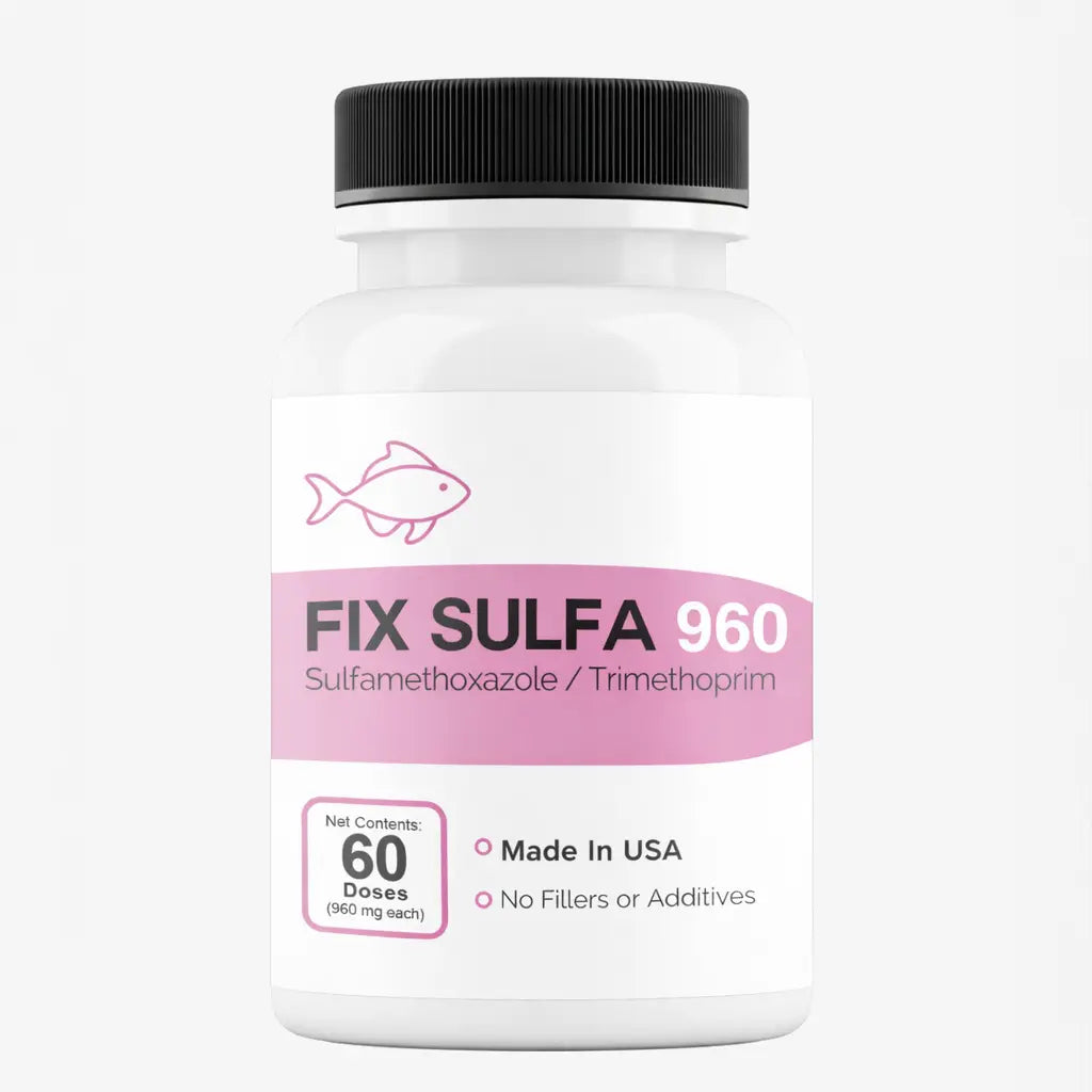Fish Sulfamethoxazole /Trimethoprim 960mg 60 Tablets 
