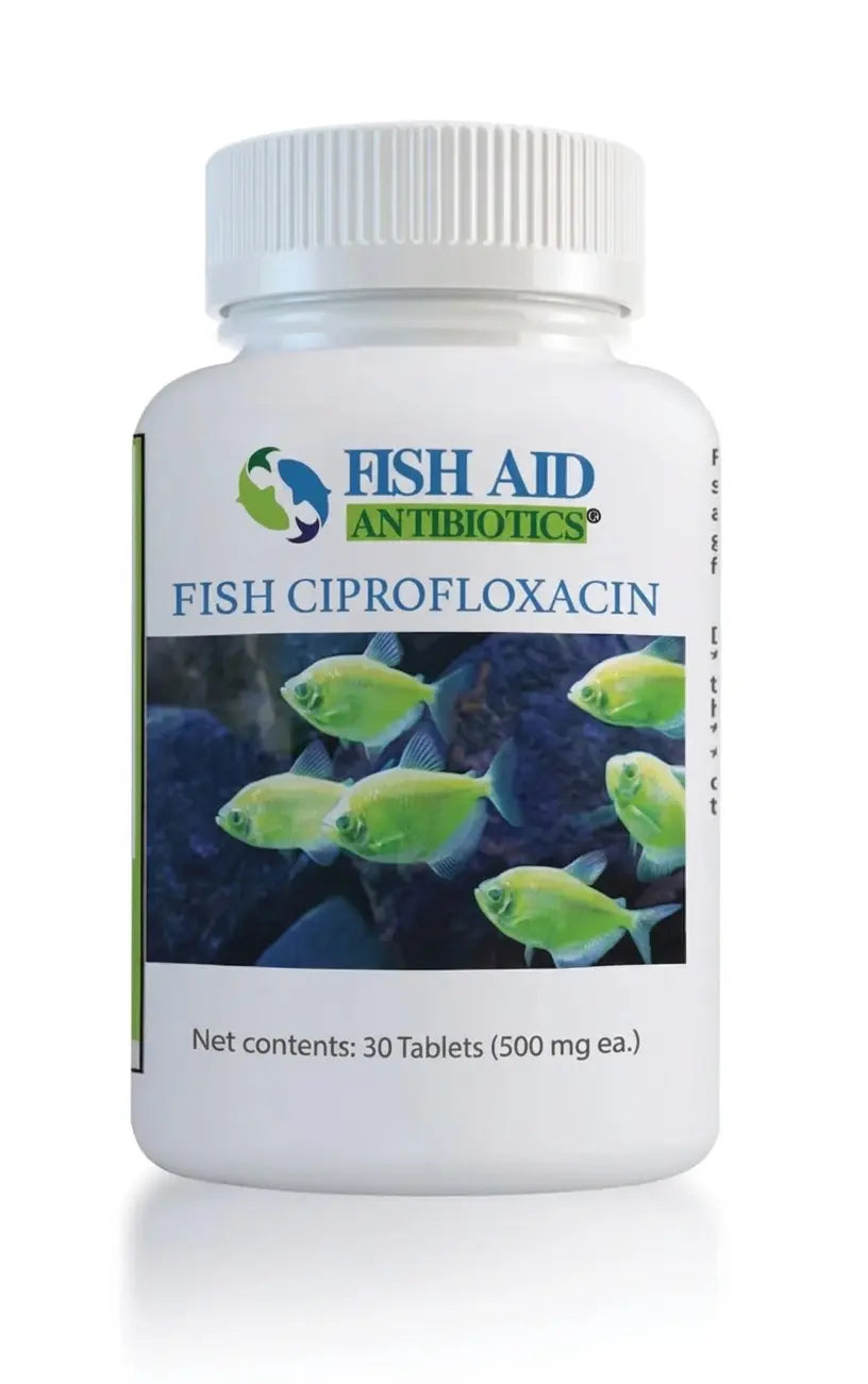 Fish Flox Forte Fish Ciprofloxacin Plus - 500 mg - 30 count