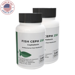 Fish Cephalexin/Keflex 250 mg Capsules 100 Count 2 Pack By Thomas Labs