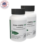 Fish Ceph Cephalexin/Keflex 500 mg Capsules 100 Count 2 Pack By Thomas Labs