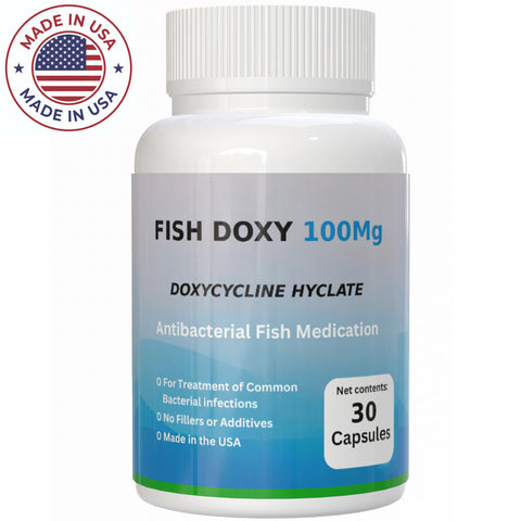 Fish Doxycycline 100 mg 30  capsules