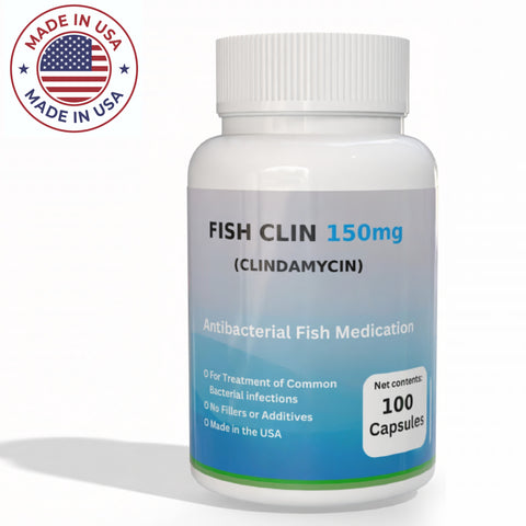 Fish Clindamycin 150mg 100 Capsules