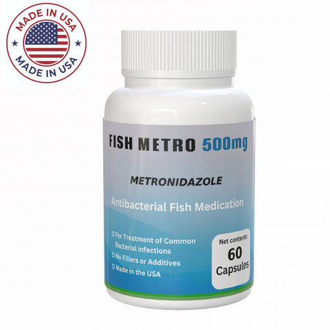fish  Metronidazole 500 mg  60 capsules
