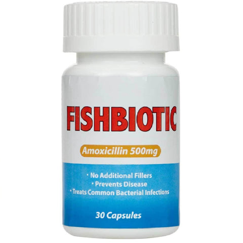 Fishbiotic Amoxicillin - 500mg 30 Capsules
