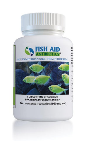 Fish Aid Sulfa Forte Fish Aid Sulfamethoxazole/Trimethoprim Plus - 100 count