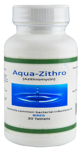 Bird aqua Zithro - Azithromycin 250 mg Tablets - 30 Count