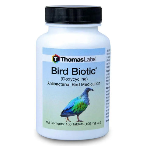 Bird Biotic - Doxycycline 100 mg Tablets - 100 Count