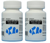 Aquarium Clindamycin 150mg 100 Capsules - 2 Pack