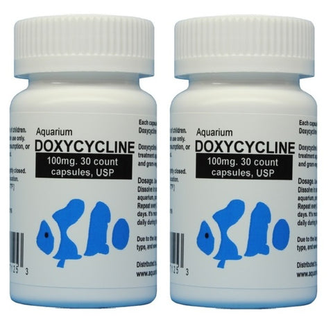 Fish Doxycycline 100 mg 30  capsules- 2 Pack