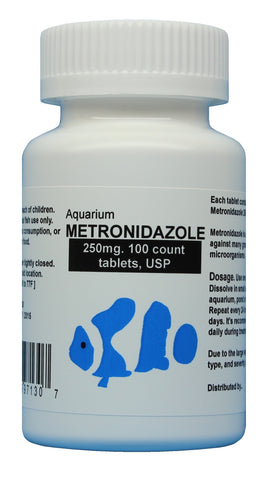 fish Zole Metronidazole  250 mg 100 Tablets