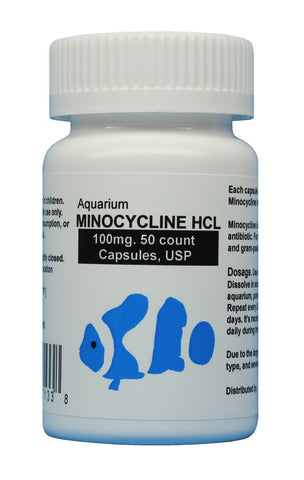 fish Minocycline 100mg- 50 capsules