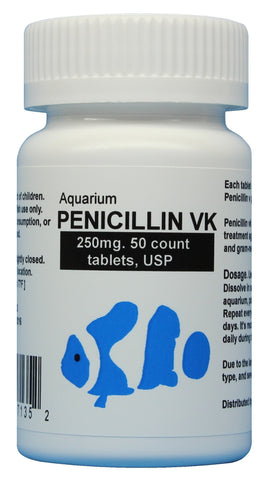 Fish Penicillin 250 mg 50 Tablets